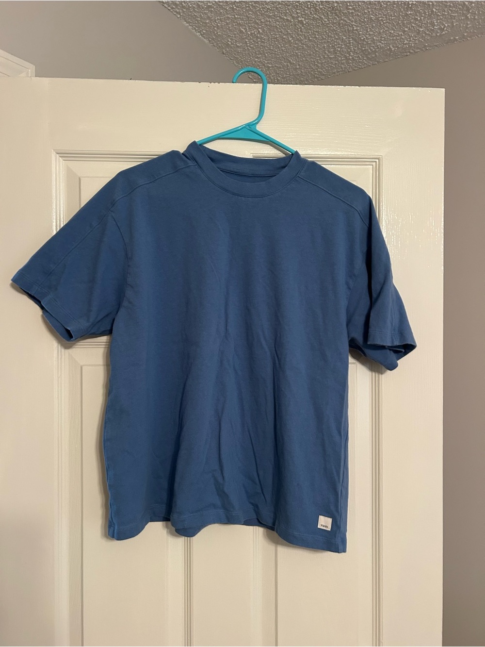Blue Vuori heavyweight oversized tee